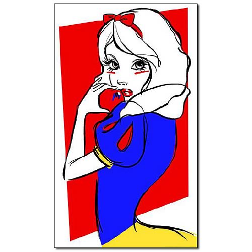 Disney Underground Pop Snow White Paper Giclee Print