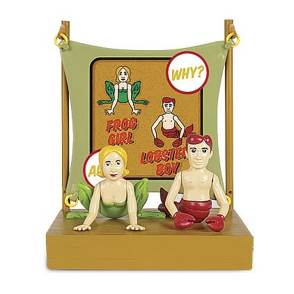 L'il Sideshow Lobster Boy & Frog Girl Figure Set and more :  action figures accoutrements sideshow