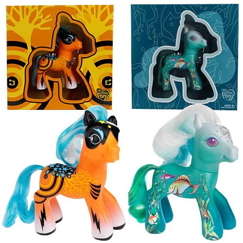 My Little Pony Collector Art Pony Wave 1 Set - Hasbro - My Little Pony - Mini-Figures at Entertainment Earth