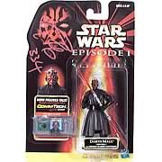 Star Wars Episode 1 Autographed 3 3/4 Darth Maul