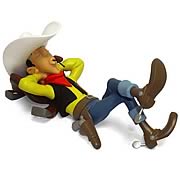 Lucky Luke Takes a Nap Statue