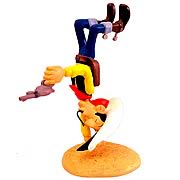 Lucky Luke One Hand Statue
