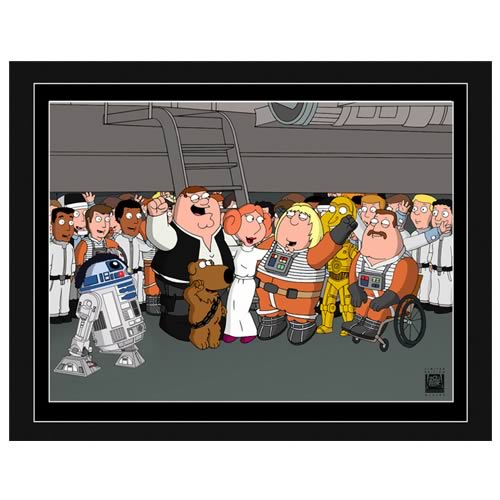 Star Wars Family Guy Stewie. Star Wars Family Guy Victory!