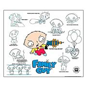 Family Guy Stewie Hand-Painted LE Model Sheet