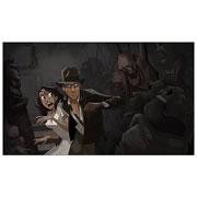 Indiana Jones Escaping the Tomb Small Giclee