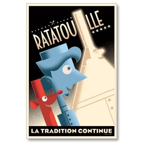 Ratatouille La Tradition Continue Paper Giclee