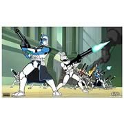 SW Clone Wars: ARC Troopers Giclee