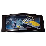 Star Wars Clone Wars Starfighter Pursuit Hand Painted LE