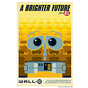 Wall-E A Brighter Future Paper Giclee