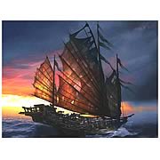 Pirates 3 Hai Peng At Sea Unframed Paper Giclee
