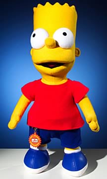 18 inch Talking Bart Simpson
