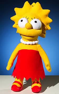 12 inch Plush Lisa Simpson