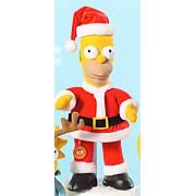 Simpsons Holiday Homer Plush
