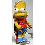 Simpsons Holiday Bart Plush