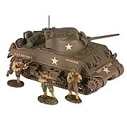 Skirmish Sherman Tank Replica With Figures
