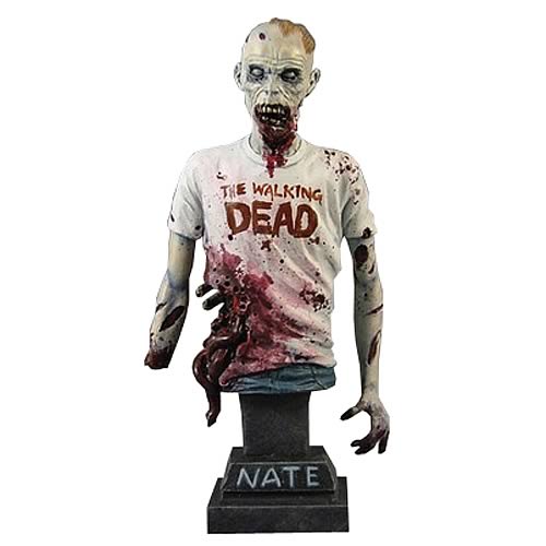 The Walking Dead Nate Torso Bust