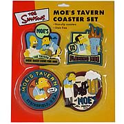 Simpsons Moe's Tavern Coaster Set