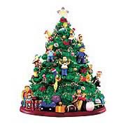 Simpsons: Lighted Christmas Tree Mini Statue