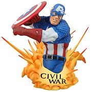 Marvel Universe Civil War Capt America Bust