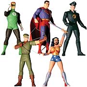 JLA: The New Frontier Action Figures Series 1 Set
