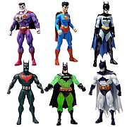 Superman Batman Public Enemies Action Figures Series 4 Set