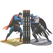 Superman Batman Worlds Finest Bookends