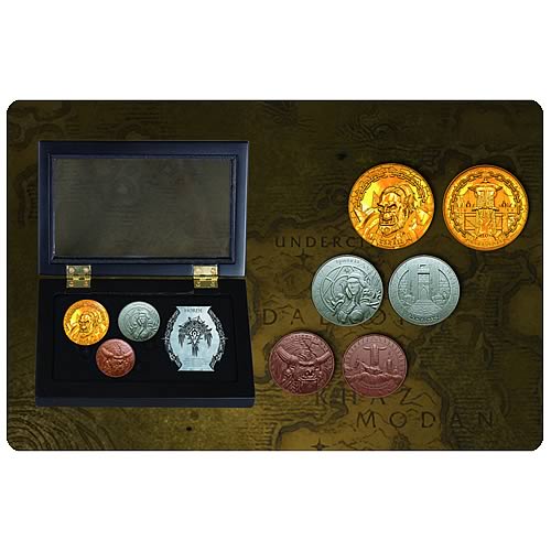 World of Warcraft Alliance Collectible Coin Set