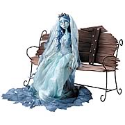 Corpse Bride Emily And Bench Doll Collectors Set