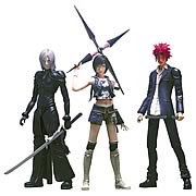 Final Fantasy Advent Children Play Arts Series 2 Figure Set