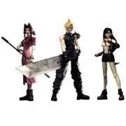 Final Fantasy VII Play Arts Action Figure Set