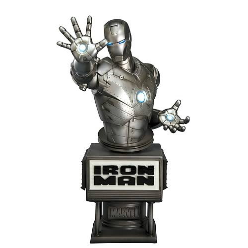 Iron Man Movie Mark II Fine Art Bust