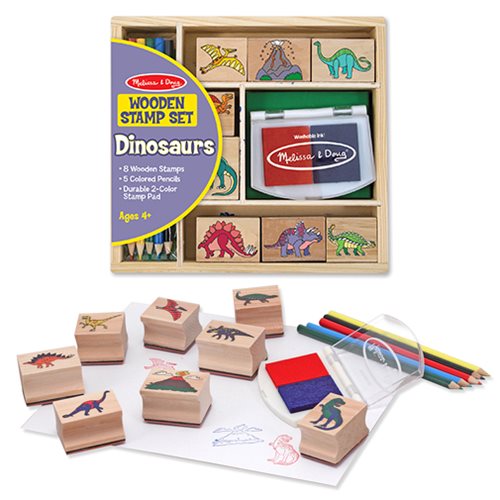 Pictures Of Dinosaurs To Color. Dinosaur Stamp Set