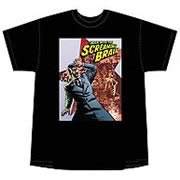 Man with the Screaming Brain T-Shirt Cover #1