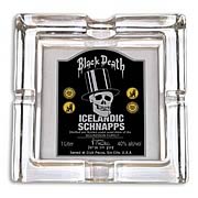 Sin City Black Death Icelandic Schnapps Glass Ashtray