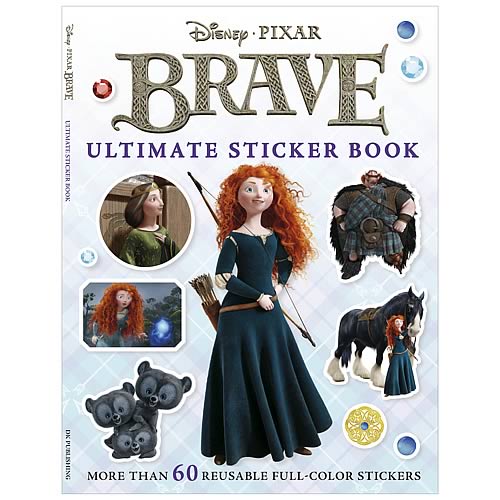 Disney Pixar Brave Ultimate Sticker Paperback Book