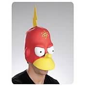 Radioactive Man Adult Vinyl Half-Cap Mask