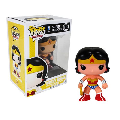 Wonder Woman Pop! Heroes Figura Vinil