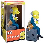 The Simpsons Mr. Burns 12-Inch Talking Bobble Bank