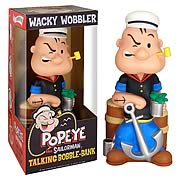 Popeye 12-Inch Talking Bobble Bank