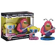 Powerpuff Girls Bubbles & Fuzzy Lumpkin Bobble Head Set