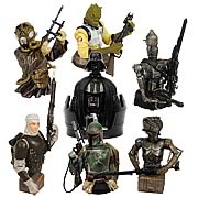 Star Wars Bounty Hunters Bust-Ups Box Set