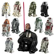 EE Exclusive Star Wars Darth Vader Bust, Astromech Droid Set