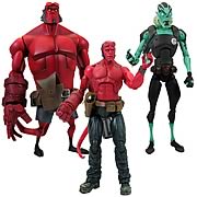 Hellboy Animated Action Figures Wave 1 Set