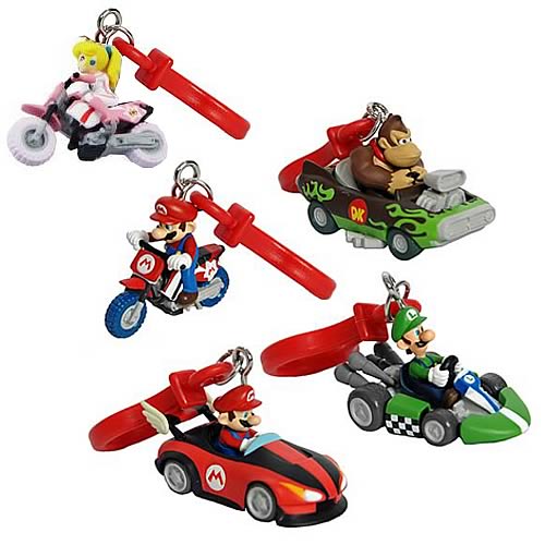 Mario Kart Key Chains Wave 1 Case