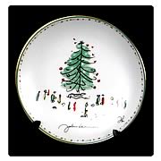 John Lennon 3 1/4-inch Christmas Plate