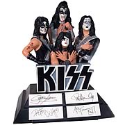 KISS 10-inch Signed Figurine
