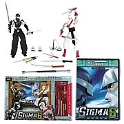 G.I. Joe Sigma 6 Storm Shadow vs Snake Eyes 2-Pack with DVD