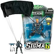 G.I. Joe Sigma 6 Duke Paratrooper Action Figure