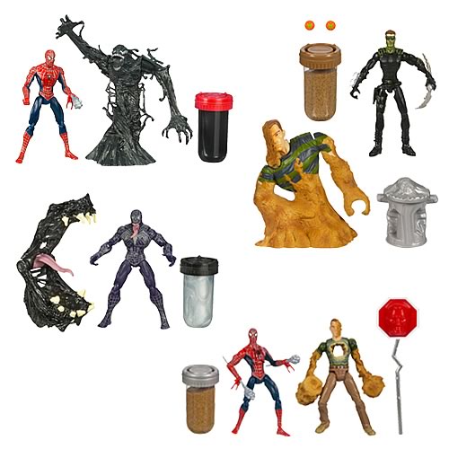 Spider-Man 3 Ooze Attack Action Figures Wave 2