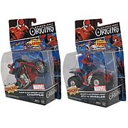 Spider-Man Origins Bump & Go Vehicles Wave 1 Set